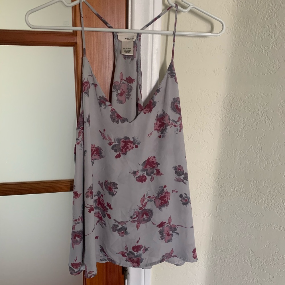 Floral tank top